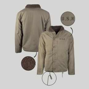 US Navy N-1 Jacke - Olivgrün - Mil-Tec
