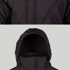Giacca softshell SCU14 - Nero - Mil-Tec