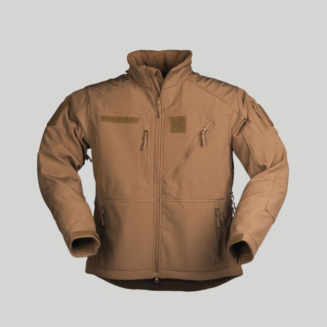Chaqueta softshell SCU14 - Coyote Oscuro - Mil-Tec