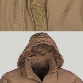 Softshell jas SCU14 - Donker Coyote - Mil-Tec