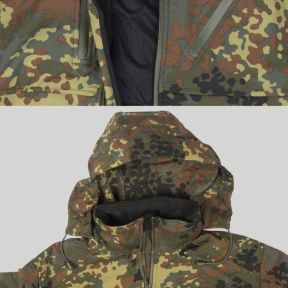 Chaqueta softshell SCU14 - Camo BW - Mil-Tec