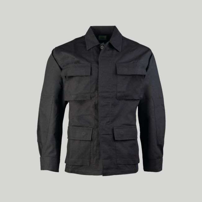 Giacca ripstop BDU US - Nera - Mil-Tec