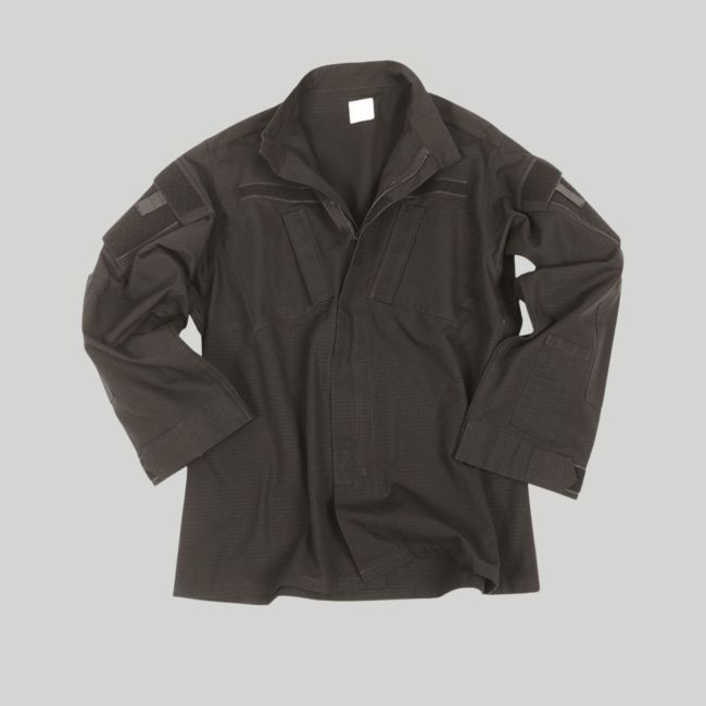 Kurtka ripstop ACU US - Czarny - Mil-Tec