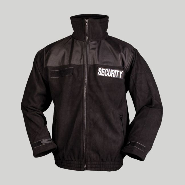 Kurtka polarowa Security - Czarny - Mil-Tec