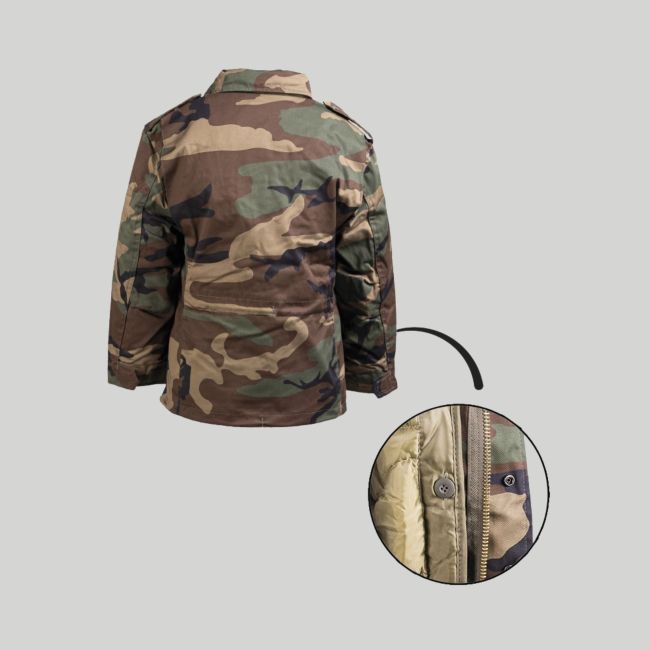 M65-Jacke Kinder - Woodland - Mil-Tec
