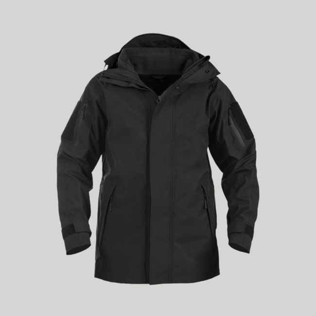 Regenjas met fleece voering Gen.II - Zwart - Mil-Tec