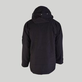 Chaqueta de lluvia con forro polar - Negro - Mil-Tec