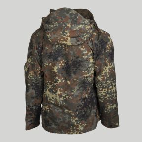 Kurtka przeciwdeszczowa z polarową podszewką - Camo BW - Mil-Tec