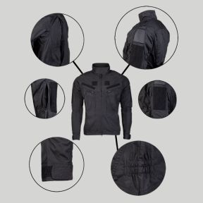 Veste de combat Chimera - Noir - Mil-Tec