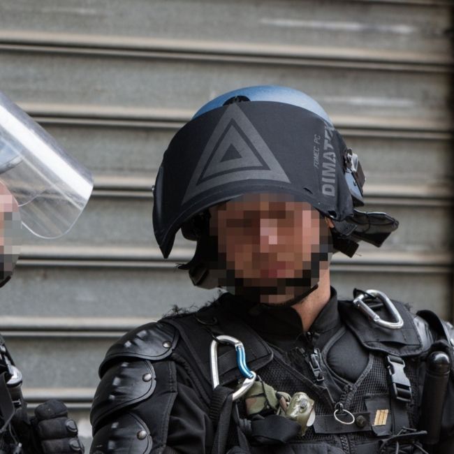 Protection de visière pare-coups FOMEC PC - Noir - Dimatex