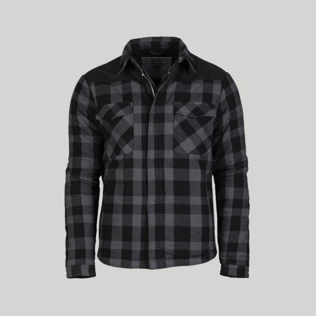Veste de bûcheron - Noir/Gris - Mil-Tec