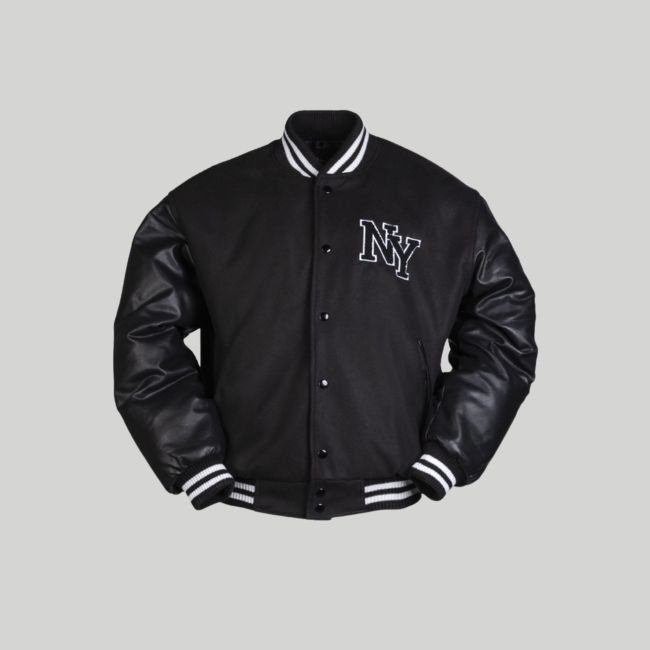 Veste de base-ball NY - Noir - Mil-Tec