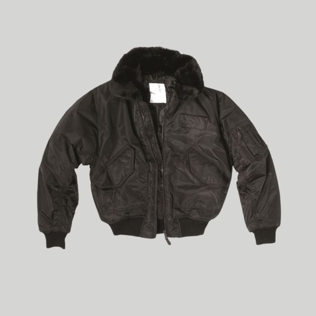 Giacca CWU SWAT con colletto staccabile - Nero - Mil-Tec