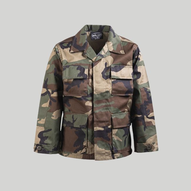 Veste BDU enfant - Woodland - Mil-Tec