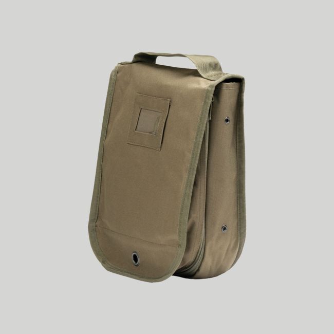 Trousse da toilette con specchio - Verde oliva - Mil-Tec