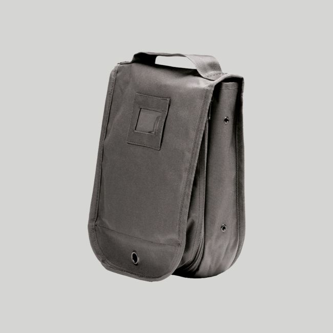 Beauty case con specchio - Nero - Mil-Tec