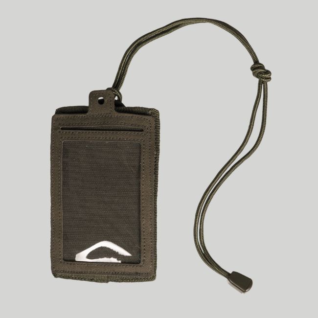 Porta-cartão de identificação com cordão - Verde Oliva - Mil-Tec