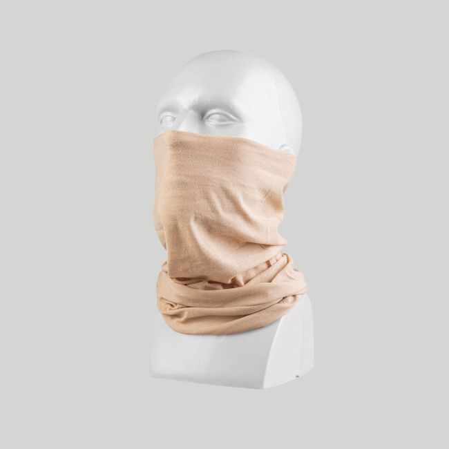 Multifunctionele nekwarmer - Khaki - Mil-Tec