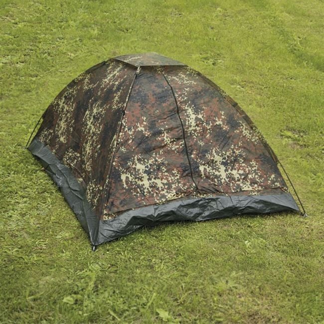Dreimann-Iglu-Zelt Standard - Camo BW - Mil-Tec
