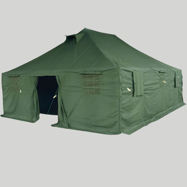 Tente militaire en polyester 6x5m - Vert Olive - Mil-Tec