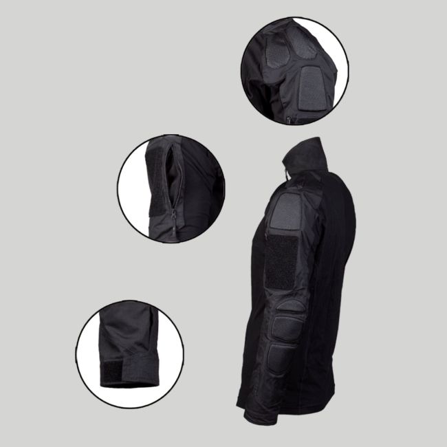 Camicia da combattimento Chimera - Nero - Mil-Tec