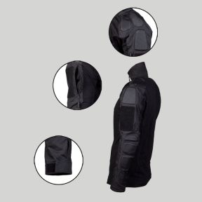 Chemise de combat Chimera - Noir - Mil-Tec