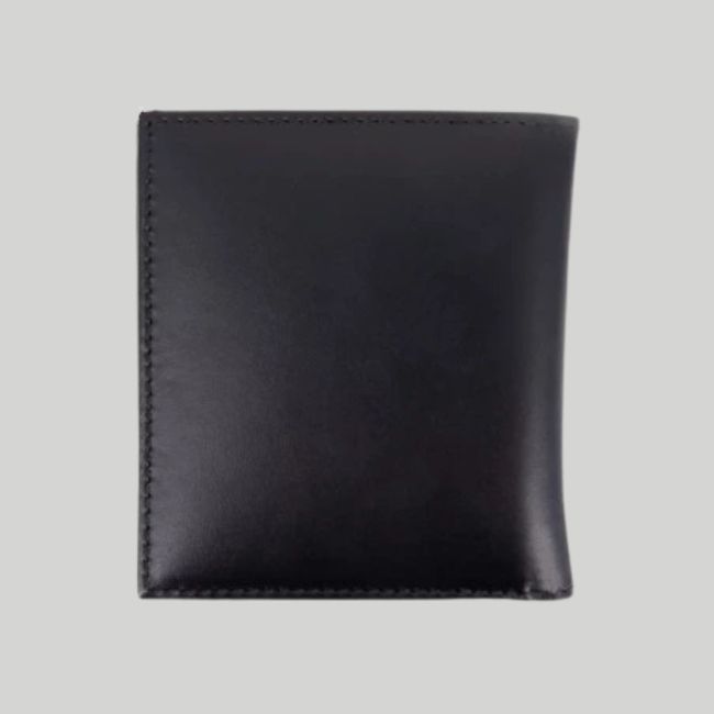 Porte-cartes en cuir avec emplacement grade et médaille - Noir - GK