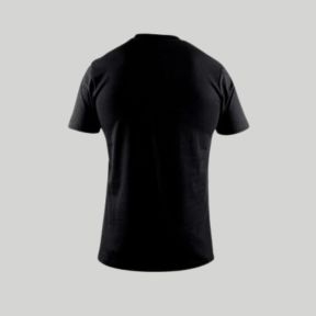 T-shirt com logótipo - Preto - GK