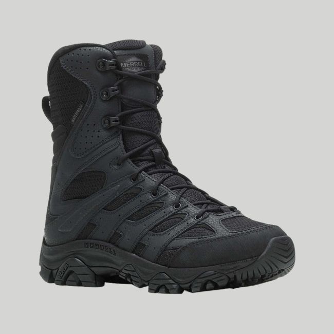 Botas MOAB 3 Tactical 8" ZIP WP - Preto - Merrell