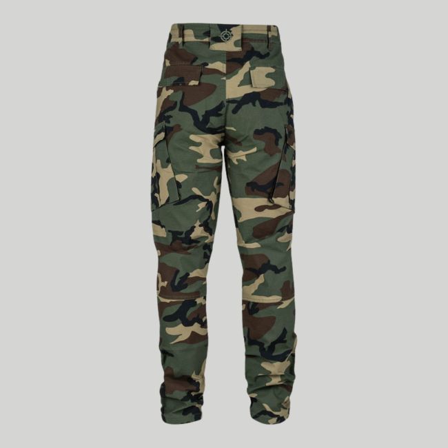 Pantalón BDU extensible en ripstop corte slim - Woodland - Fostex Garments
