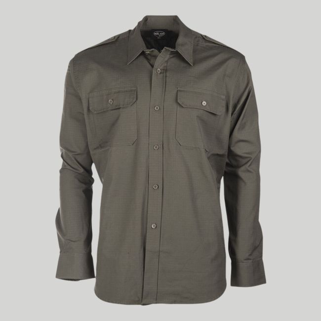 Chemise ripstop - Vert Olive - Mil-Tec
