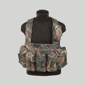 Chest-rig 6 zakken - Camo BW - Mil-Tec