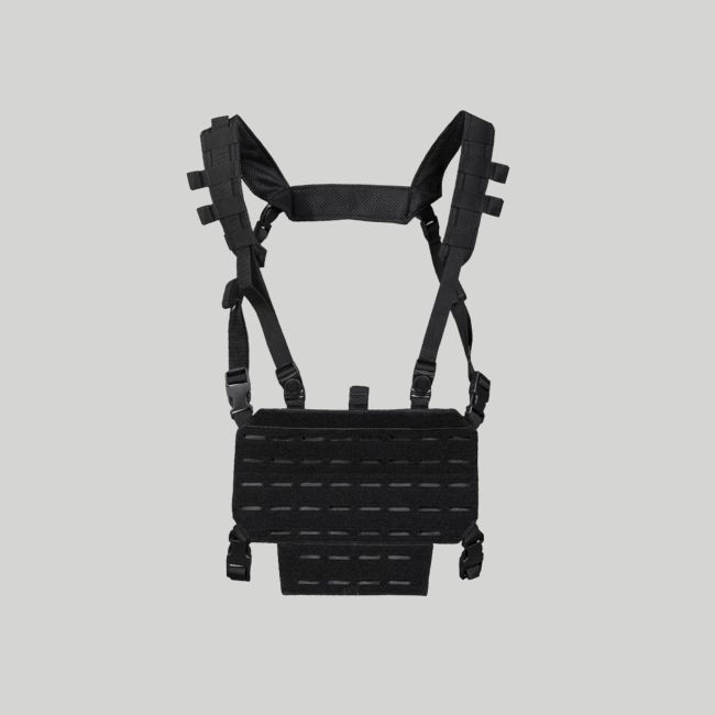 Chest-rig Laser Cut - Zwart - Mil-Tec