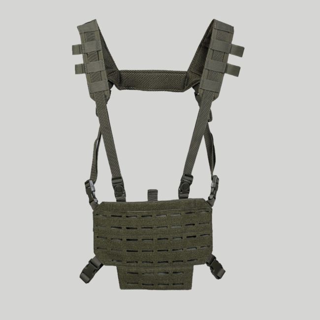 Chest-rig Laser Cut - Vert Olive - Mil-Tec