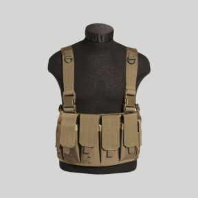 Chest-rig porta-carregadores - Coyote - Mil-Tec