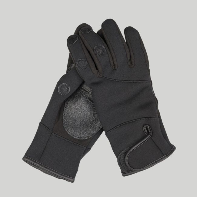 Guanti da tiro in neoprene/amaro - Nero - Mil-Tec