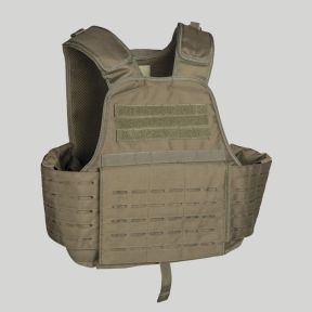 Carrier-Weste Laser Cut - Olivgrün - Mil-Tec