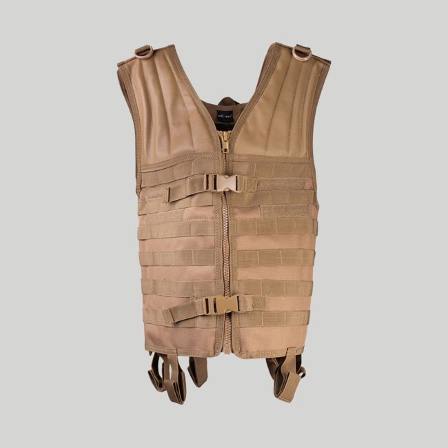 Gilet Carrier Molle - Coyote - Mil-Tec