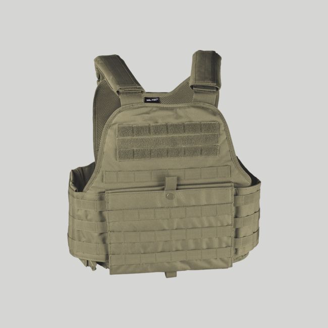 Gilet porte-plaques - Vert Olive - Mil-Tec