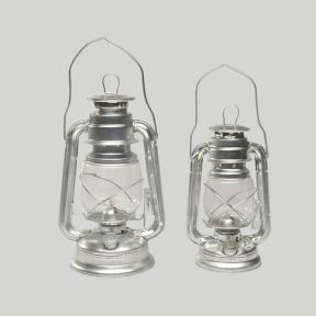 Lampada a petrolio Tempête 23 cm in zinco - Mil-Tec