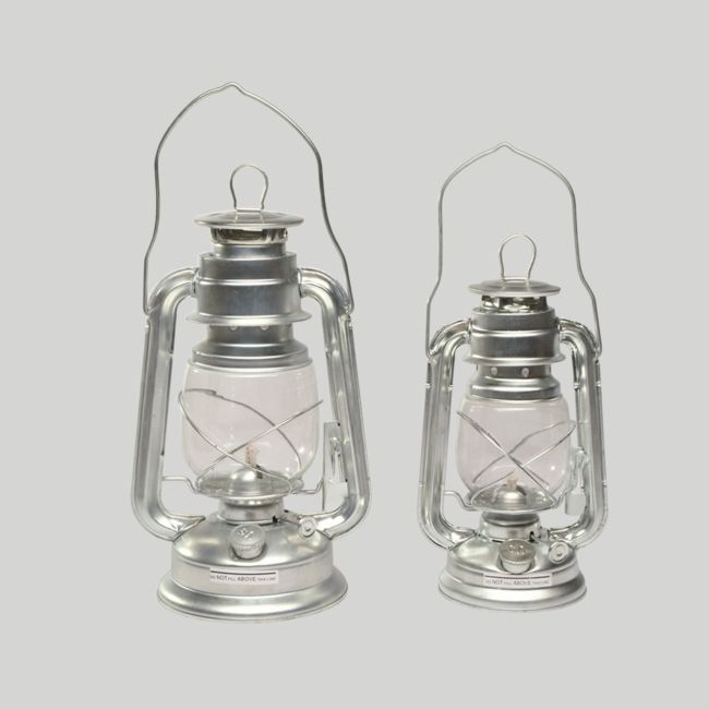 Sturmlampe 28cm aus Zink - Mil-Tec