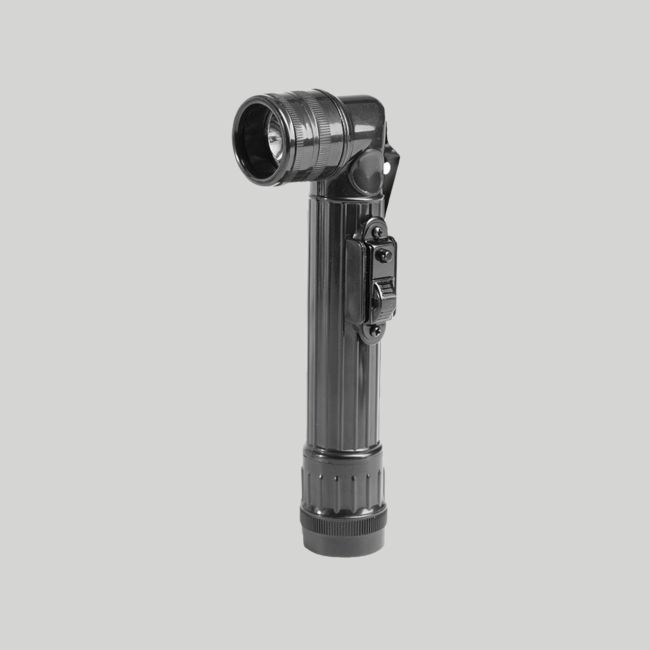 Linterna acodada LED 17 cm US - Negro - Mil-Tec