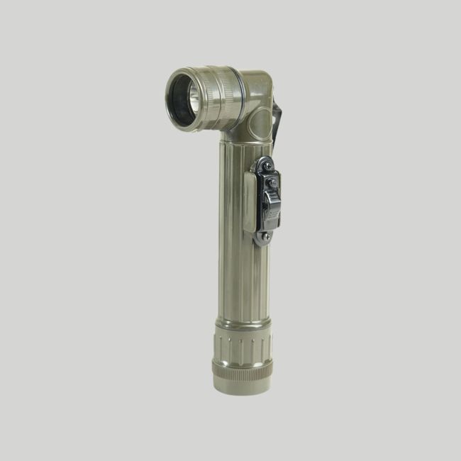 Latarka kątowa LED 17cm US - Zielona Oliwka - Mil-Tec