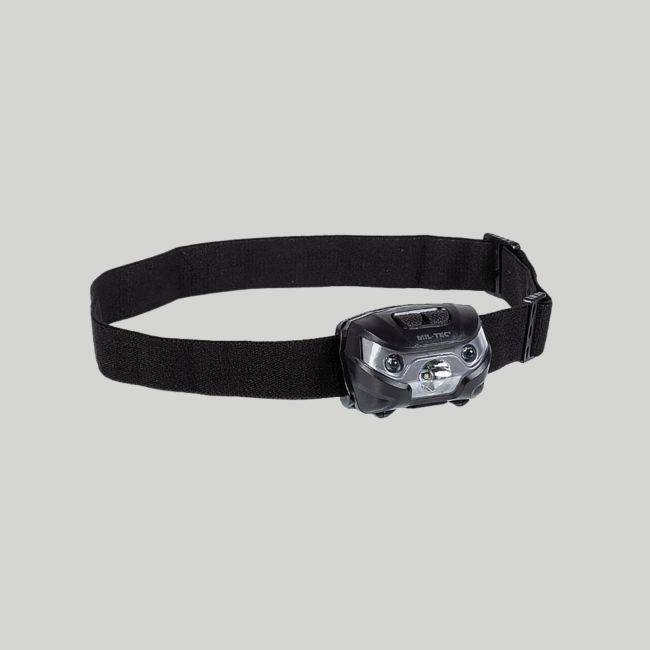 Stirnlampe Cree XPE (200 Lumen) - Schwarz - Mil-Tec