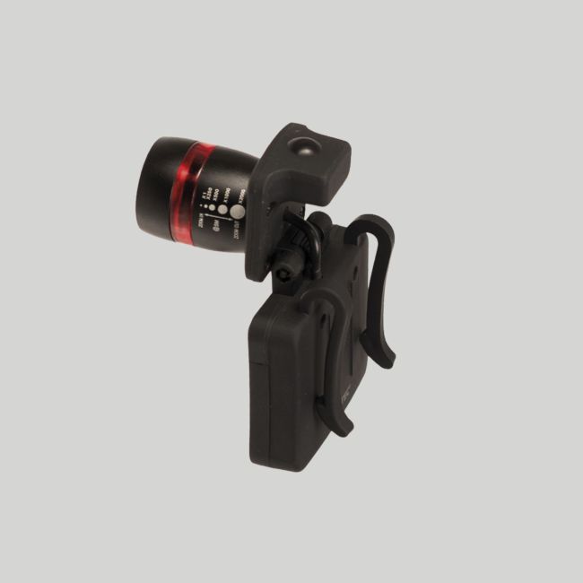 Stirnlampe für Schirmmützen (150 Lumen) - Schwarz - Mil-Tec