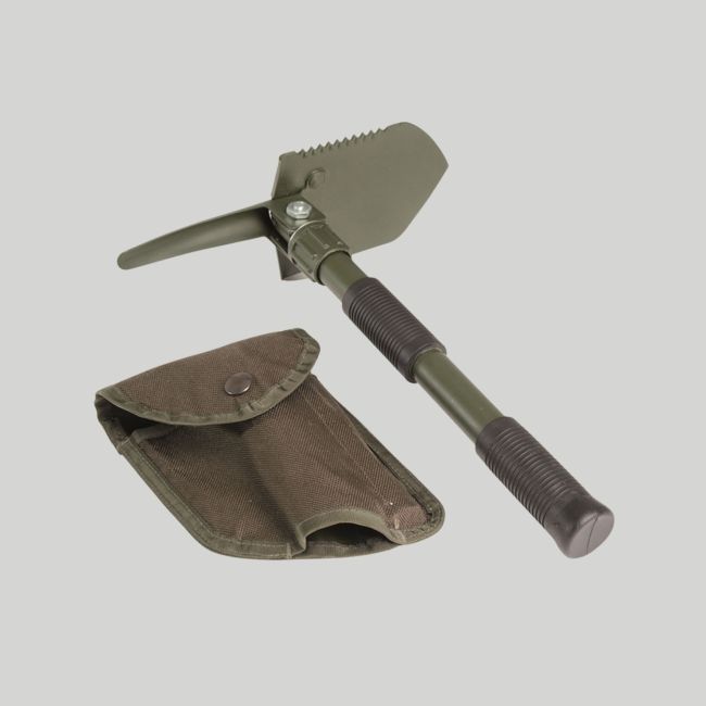 Pala plegable con funda - Verde Oliva - Mil-Tec