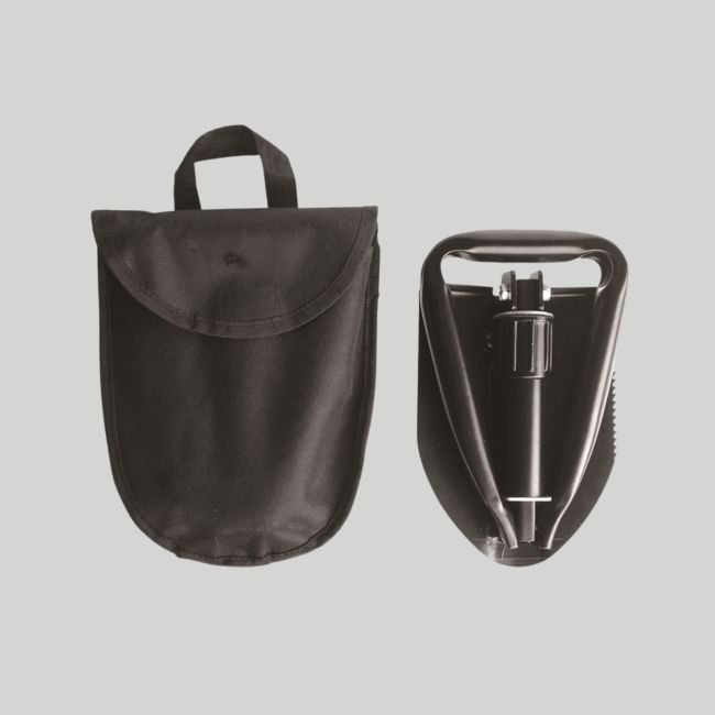 Pala Trifold con custodia - Nero - Mil-Tec