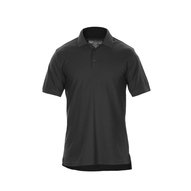 Polo Utility Polyester Noir - 5.11 Tactical