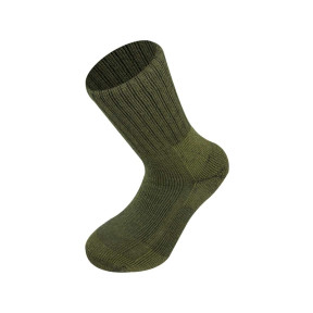 Chaussettes Nowegian Army 80% laine Vertes - Highlander