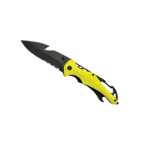 Canivete de segurança EMERGENCY amarelo fluorescente - Baladéo